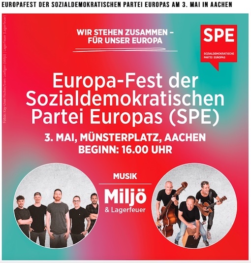 AGS und SPE laden ein zum Europafest